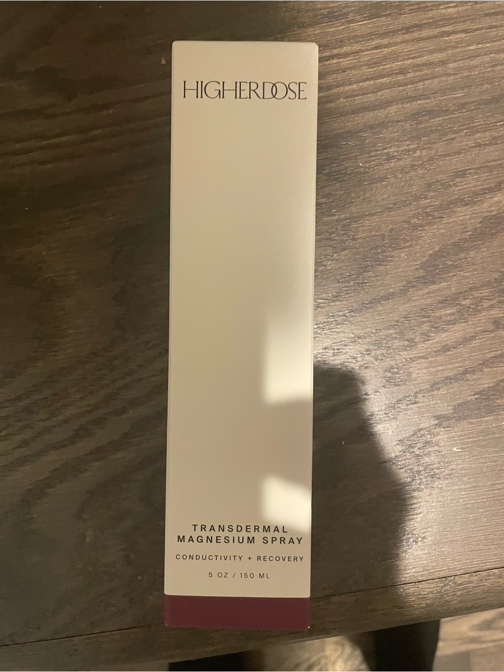 HigherDose Transdermal Magnesium Spray — NIB 5oz